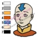 The Last Airbender Embroidery Design 02
